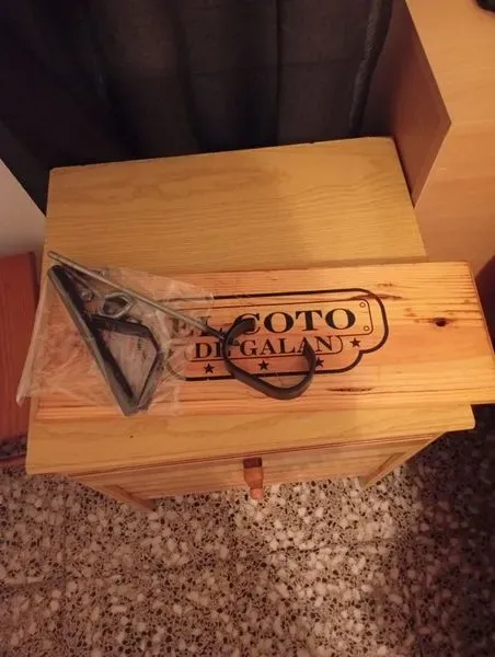 Caja de madera El Coto
