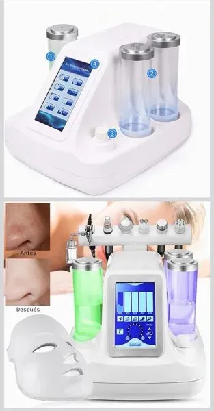 Máquina facial hidrodermoabrasión 8en1