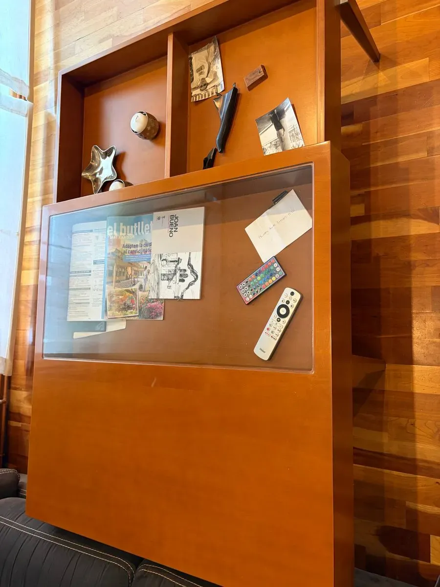 Mueble modular de salón madera (foto 3)