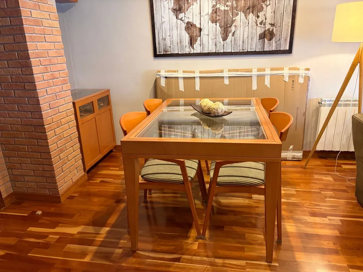 Mueble modular de salón madera (foto 4)