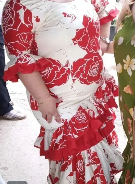 Traje de flamenca. talla 50