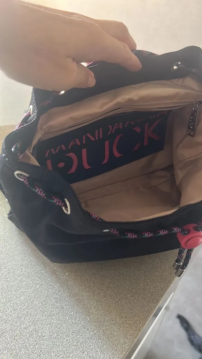 Mochila Mandarina Duck negra (foto 2)