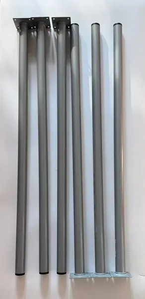 Patas metálicas para mesa