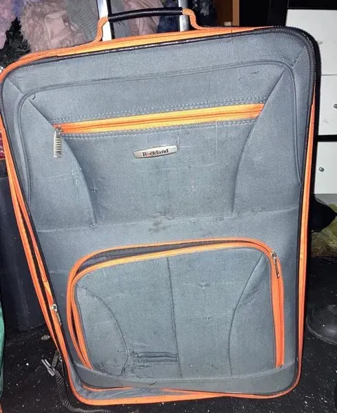 Maleta de cabina Rockland gris