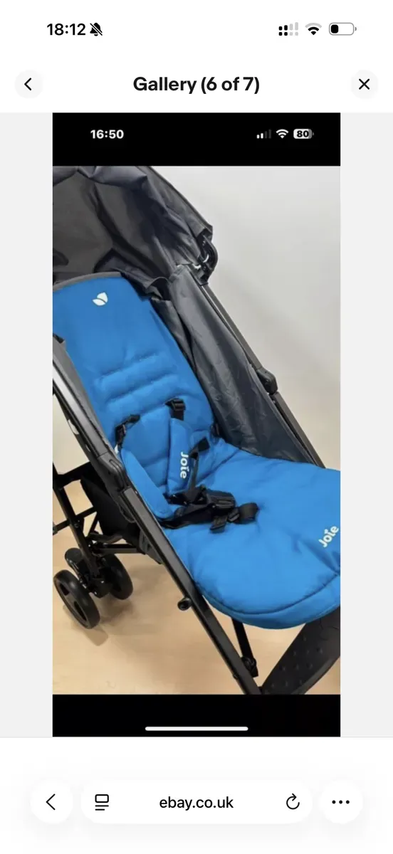 Silla de paseo Joie plegable (foto 2)