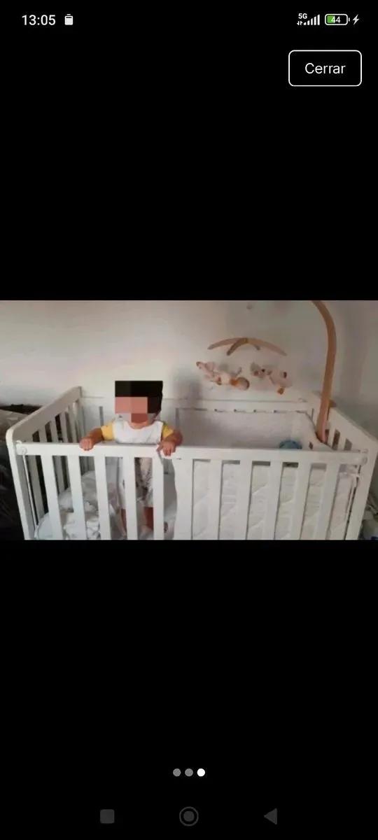 Cuna bebe a estrenar (foto 3)