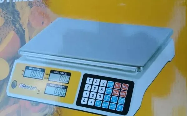 Báscula digital comercial