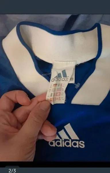 Camiseta Adidas azul vintage