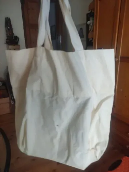 Bolsa tote de tela