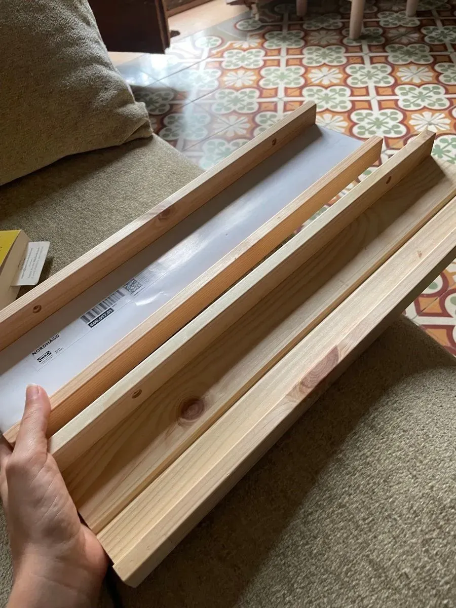 Estantes de madera IKEA NORDHÄGG (foto 2)