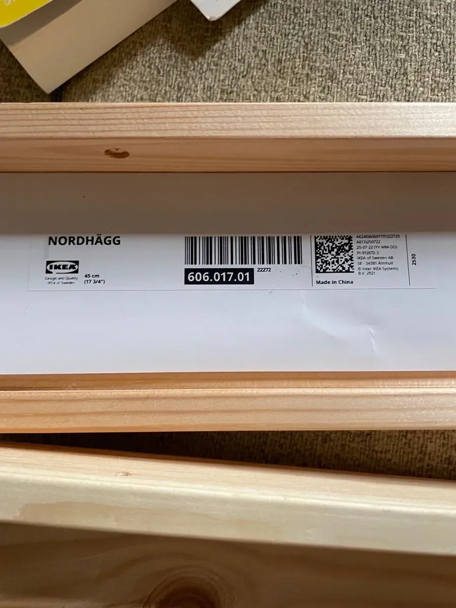 Estantes de madera IKEA NORDHÄGG (foto 5)