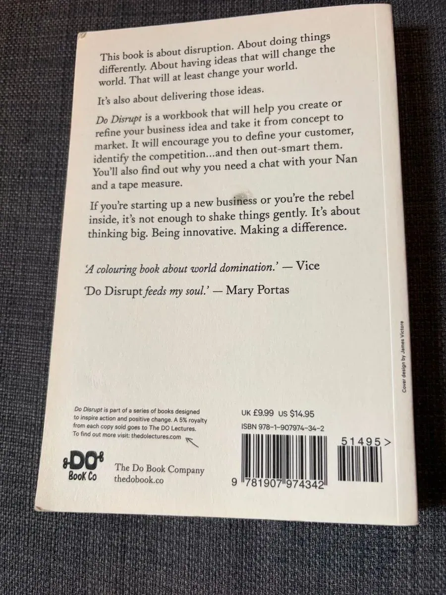 Libro Do Disrupt Mark Shayler (foto 2)