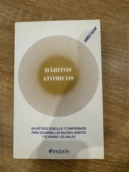 Libro Hábitos Atómicos