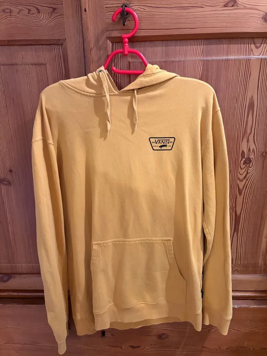 Sudadera amarilla Vans con capucha (foto 2)