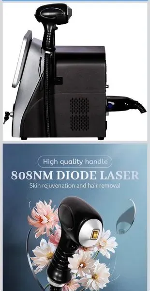 Máquina láser diodo 808nm