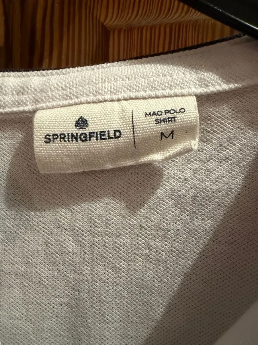 Polo blanco Springfield hombre (foto 2)