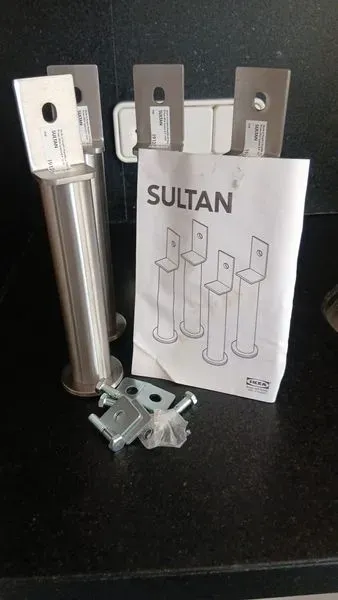 Patas IKEA Sultan metálicas