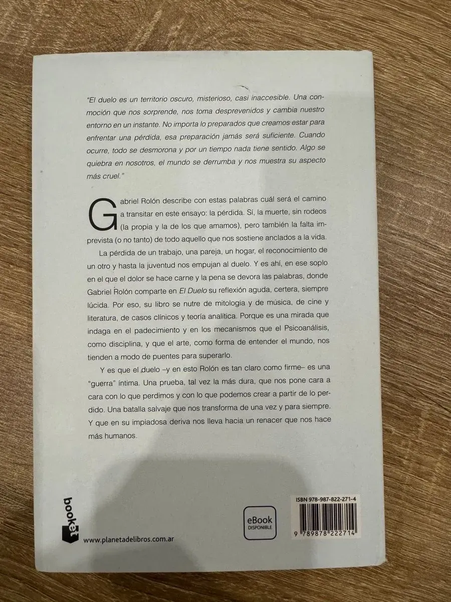 El duelo, Gabriel Rolón (foto 2)