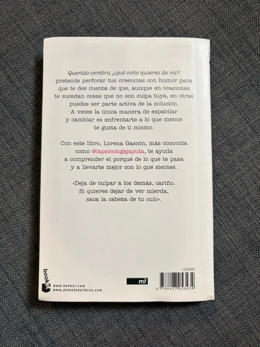 Libro Querido Cerebro Lorena Gascón (foto 2)